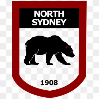 Re-design Of The North Sydney Bears Logo / Badge - Poster, HD Png Download