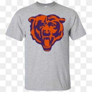 Chicago Bears Logo Men's T-shirt - Chicago Bears Eating Eagles, HD Png Download