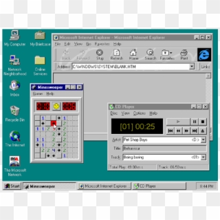 La Galería De Fotos Para Homenajear Los 20 Años De - Windows 95, HD Png Download