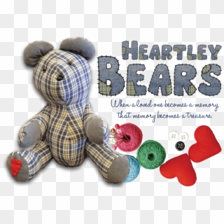 Heartley Bears - Teddy Bear, HD Png Download