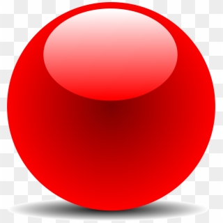 This Free Icons Png Design Of Red Chrome Button, Transparent Png