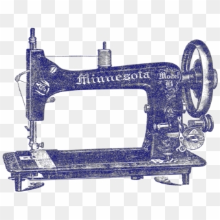 Sewing Machines Sewing Machine Needles Hand-sewing - Sewing Machine Png Vintage, Transparent Png
