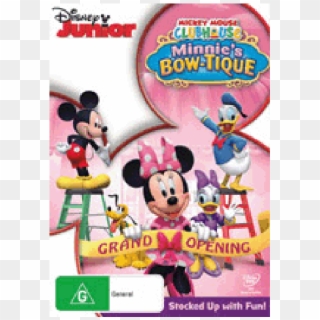 Mickey Mouse Clubhouse - Minnie S Bow Tique Dvd, HD Png Download
