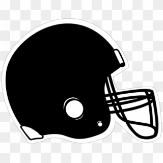 Football Field Black Football Helmet Hd Photo - Black Football Helmet Clipart, HD Png Download