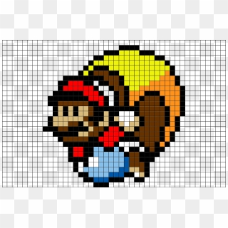 Pixel Art Mario Bros Hd Png Download 0x581 Pngfind