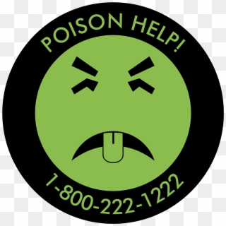 Poison Help Logo Png Transparent - Circle, Png Download