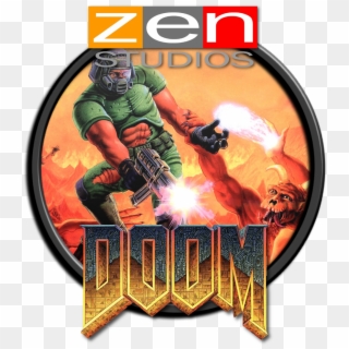 Zen - Doom - Doomguy 90s, HD Png Download