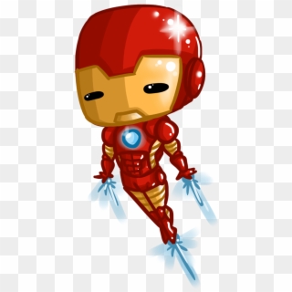 Iron Man Tony Stark Chibi - Chibi Avengers Iron Man, HD Png Download