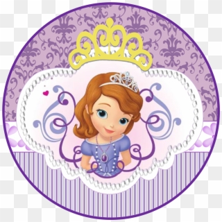 Olá Amigas Criei Algumas Artes Para O Aniversário De - Princesa Sofia Stickers Para Imprimir, HD Png Download