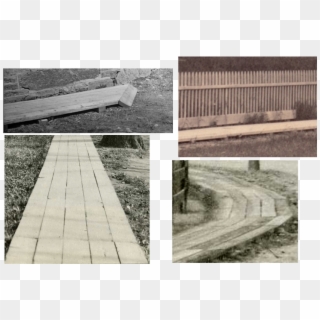 Close-up Views Of Some Of The Old Plank Sidewalks Of - Boardwalk, HD Png Download