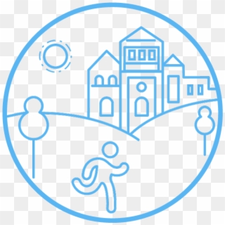 Healthy And Safe Communities - Healthy Community Icon, HD Png Download