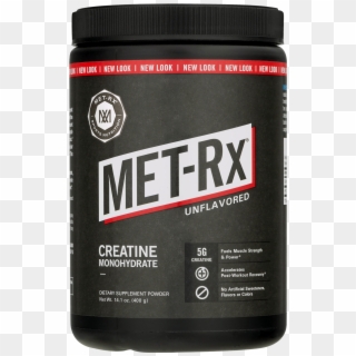 Met-rx Creatine Monohydrate Powder, Unflavored, 80 - Energy Drink, HD Png Download