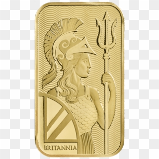1oz Britannia Gold Bar Minted - The Royal Mint, HD Png Download