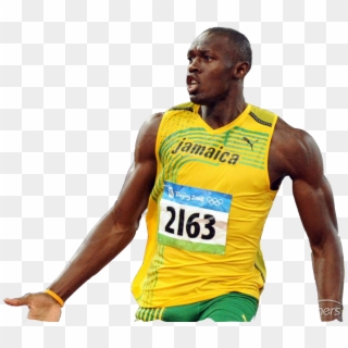Usain Bolt Png Clipart - Usain Bolt Transparent Background, Png Download