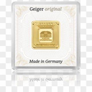 Gold Bar Geiger Original - Gold, HD Png Download