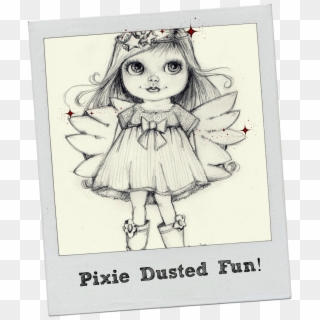 Pixie Dust And Magic - Sketch, HD Png Download