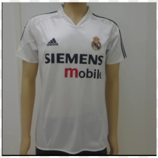 2004 2005 Real Madrid Home - Siemens, HD Png Download