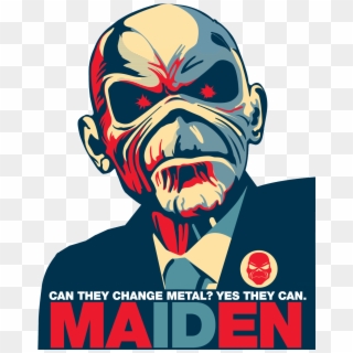 Eddie For President - Iron Maiden Eddie Logo, HD Png Download