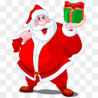 Claus Santa Claus - Santa Claus With Gifts, HD Png Download