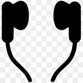 Earbud Svg Png Icon Free Download - Earbuds Clipart Png, Transparent Png