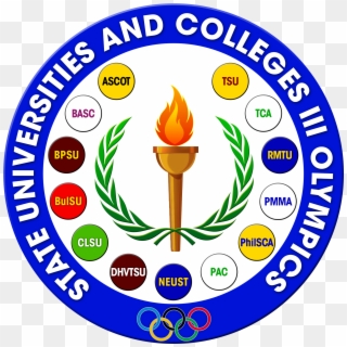 State Universities And Colleges Region Iii Olympics - State Colleges And Universities, HD Png Download