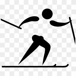 Cross Country Skiing At The Winter Olympics Wikipedia - Cross Country Skiing Olympic Logo, HD Png Download
