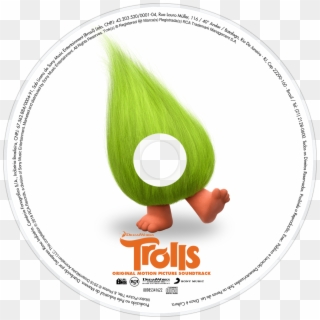 Trolls Cd Disc Image - Poster, HD Png Download