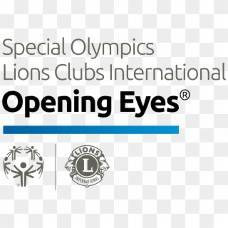 Opening Eyes Full-color - Special Olympics, HD Png Download