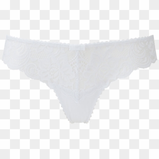 Gypsy Thong White Product Front - Panties, HD Png Download