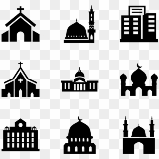 My Town Public Buildings - Places Of Worship Png, Transparent Png