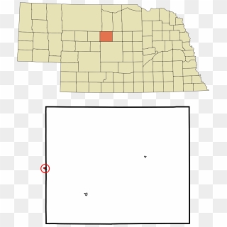 Brewster Nebraska Map, HD Png Download