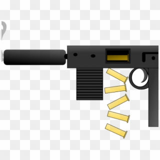 Gunshot Clipart Firearm - Gun Clip Art, HD Png Download