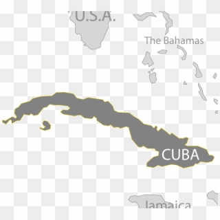 Cuba Map - French Colonies In Caribbean 1700, HD Png Download