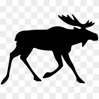 Collection Of Free Elk Vector Line Art - Moose Vector Png, Transparent Png