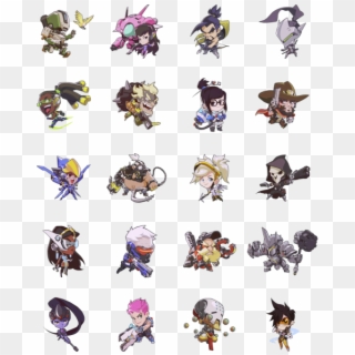 500 X 625 5 0 - All The Overwatch Cute Sprays, HD Png Download