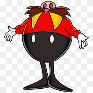 28 Collection Of Doctor Eggman Drawing - Dr Robotnik, HD Png Download