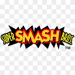 Super Smash Bros 64 Logo Png , Png Download - Original Super Smash Bros Logo, Transparent Png