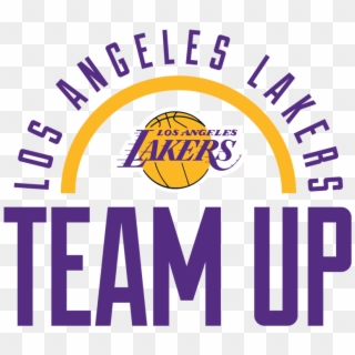 Lakers Team Up - Angeles Lakers, HD Png Download