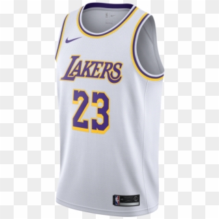 Nike Lebron James Association Edition Swingman Jersey - Logos And Uniforms Of The Los Angeles Lakers, HD Png Download