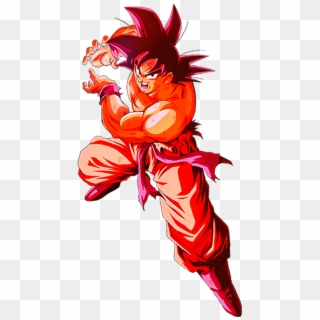 Goku Kamehameha Png - Dragon Ball Goku Kaioken X 4, Transparent Png