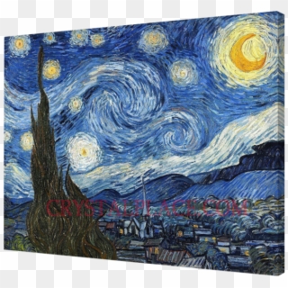 Blue By Vincent Van Gogh - Starry Night, HD Png Download