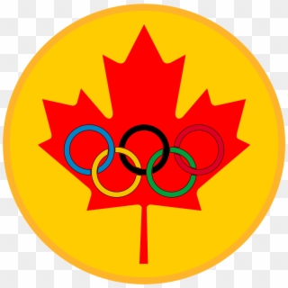 Maple Leaf Olympic Gold Medal - Canadian Maple Leaf Svg, HD Png Download