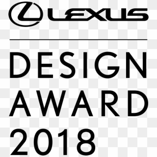 Lexus Design Award 2018 Logo - Lexus Design Award 2018, HD Png Download