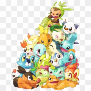 Pokemon Starters Png Png Transparent For Free Download Pngfind