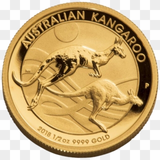 Sell Austria Gold 10 Corona - Australian Kangaroo Gold Coin 2018, HD Png Download