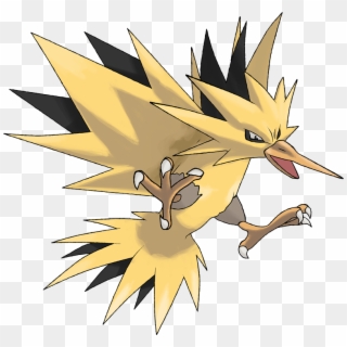 Pokemon Zapdos Is A Fictional Character Of Humans, HD Png Download