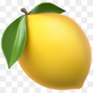 Apple Ios Yellow Sticker By - 🍋 Emoji, HD Png Download