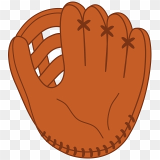 Leather Baseball Mitt - Baseball Glove Clipart, HD Png Download