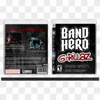 Gorillaz Box Art Cover - Nintendo Wii Dj Hero, HD Png Download