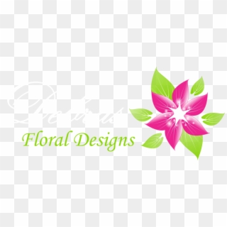 Debras Floral Designs Logo - Flower Designs Png, Transparent Png